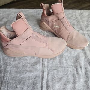 Puma Women's Blush Pink Slip-On Sneakers